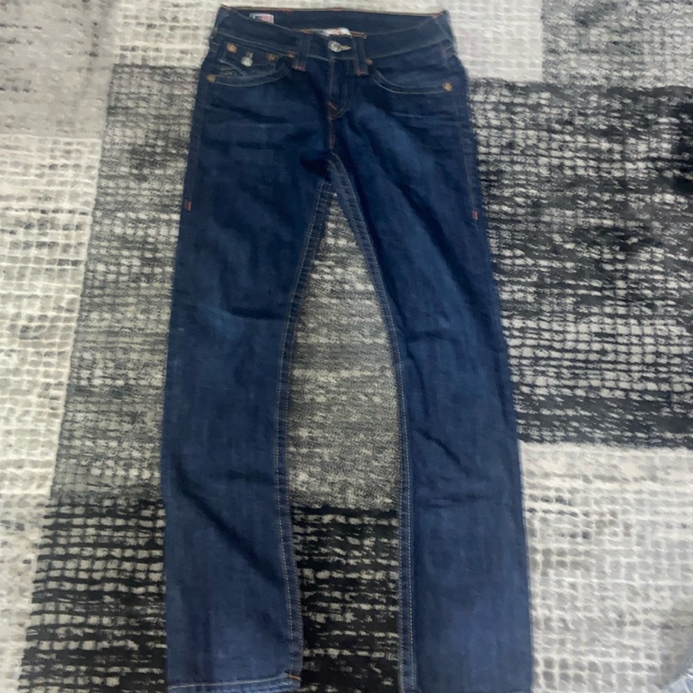 Ricky flap true religion blue jeans
